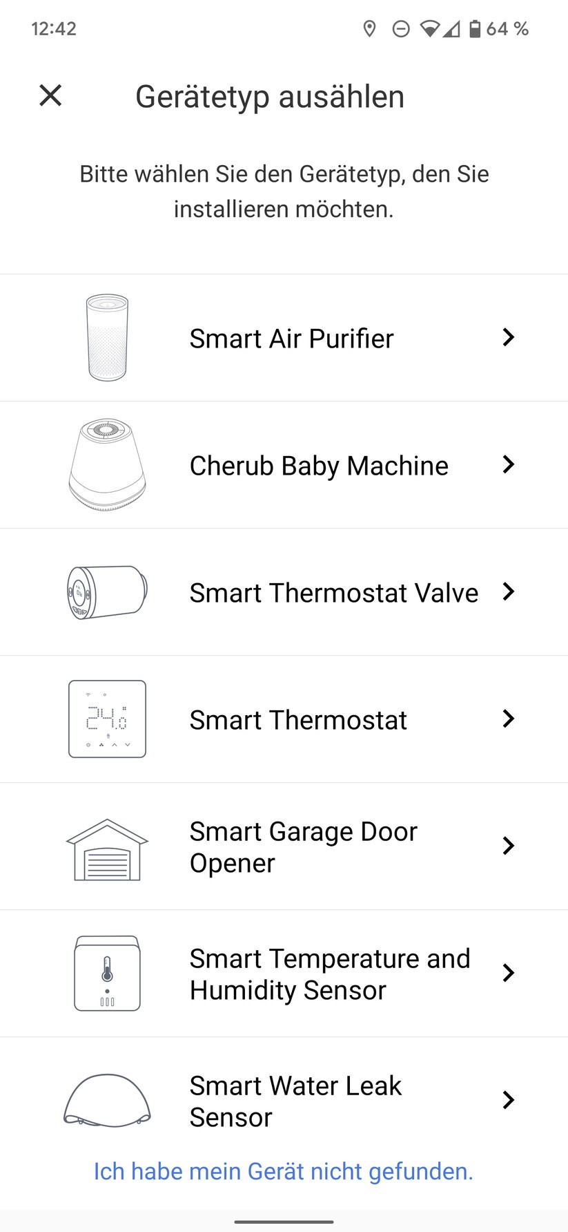 Meross Heizkörperthermostat Screenshots