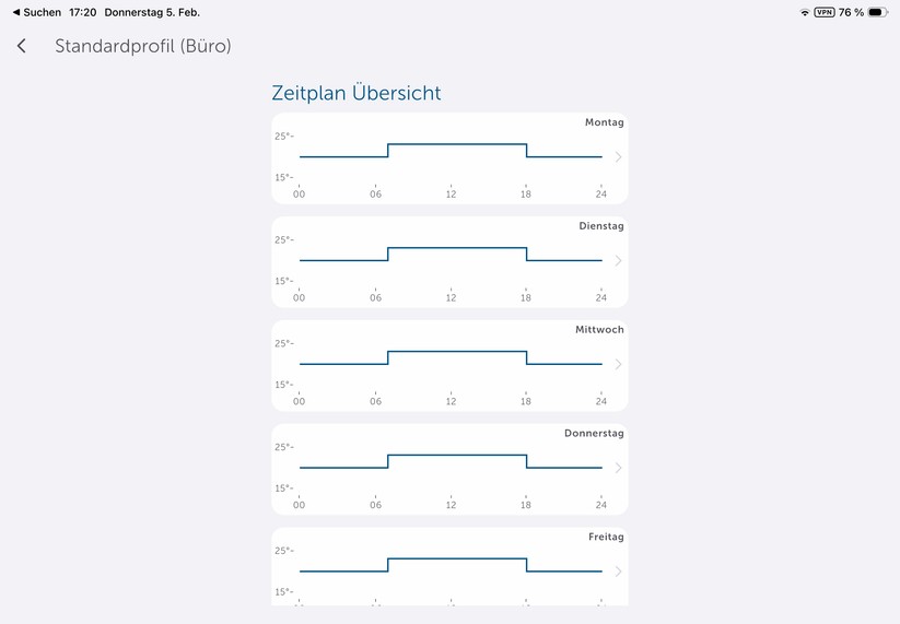Die Homematic-IP-App ist auch für Tablets optimiert.