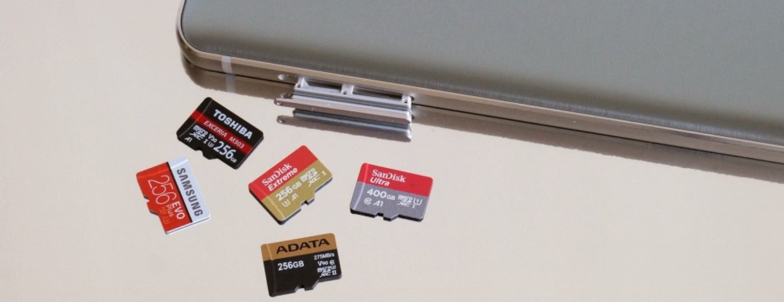 Vergleichstest: fünf microSDXC-Karten ab 200 GByte