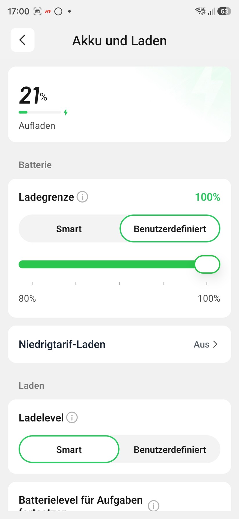 Die Mammotion-App ist übersichtlich, reaktionsschnell und bietet viele Einstellmöglichkeiten. Außerdem ist sie auch für Tablets optimiert.