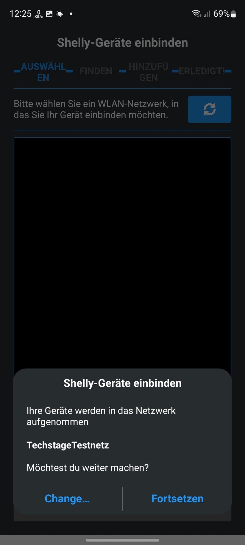 Shelly Cloud: Neues Gerät einrichten