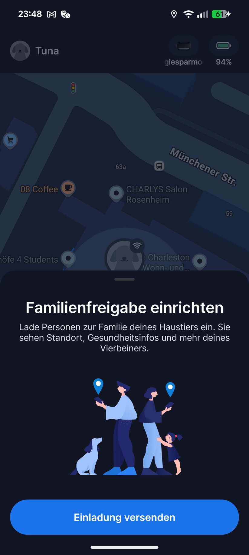 Tractive Dog 6 – App