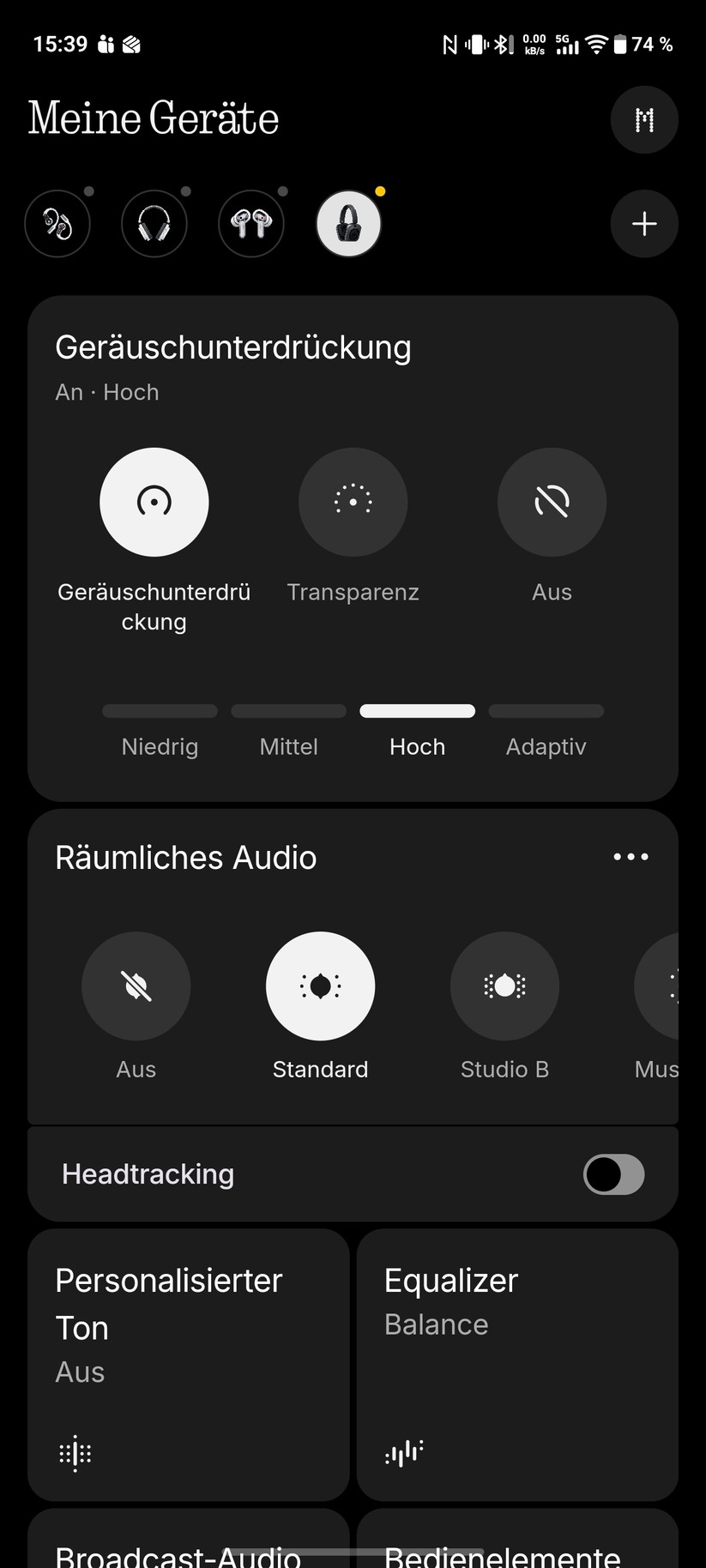 Nothing Headphone 1 Pro Screenshot