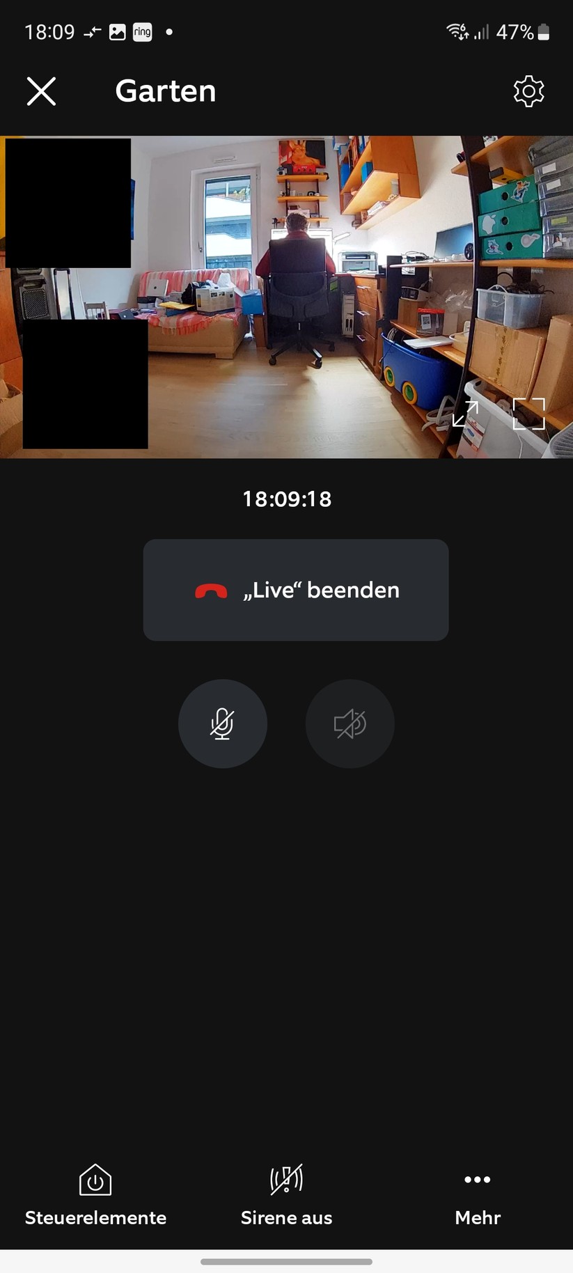 Ring Stick Up Cam Pro Akku: Die Kamera bietet viele Funktionen und Konfigurationsmöglichkeiten.