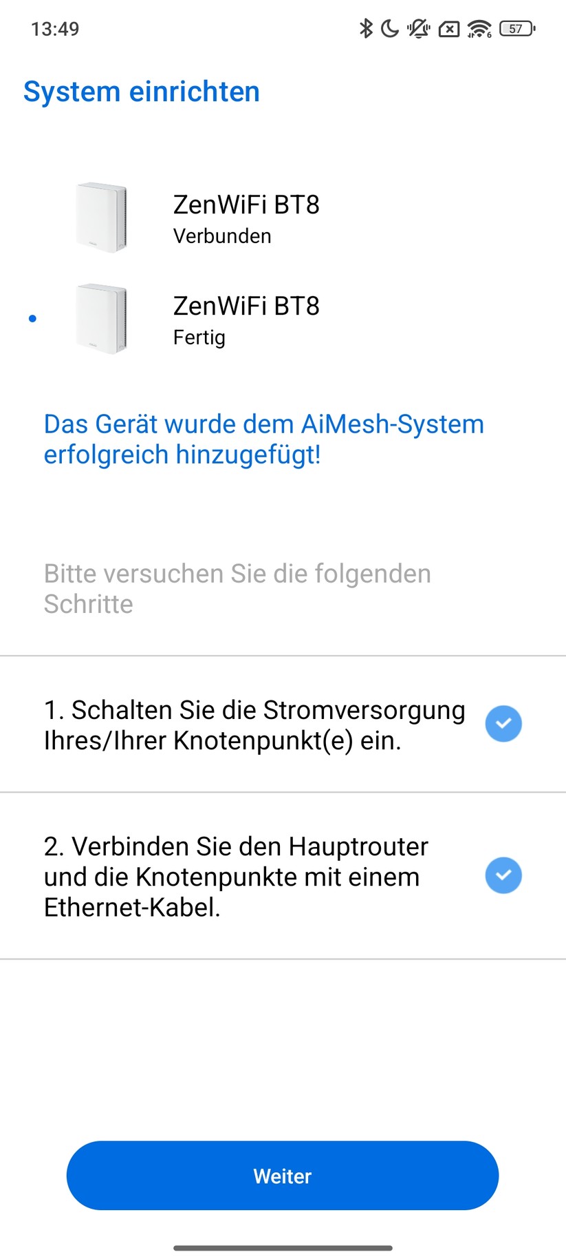 Asus Zenwifi BT8 – App