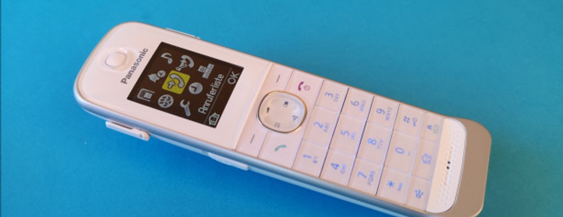 DECT-Telefon für die Fritzbox: Panasonic KX-TGJ310 im Test