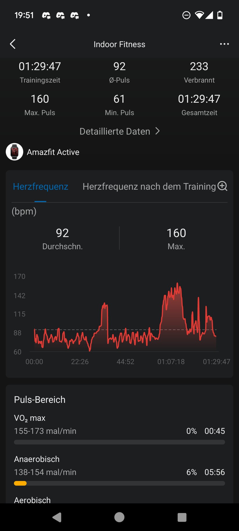 Amazfit Active - Zepp-App