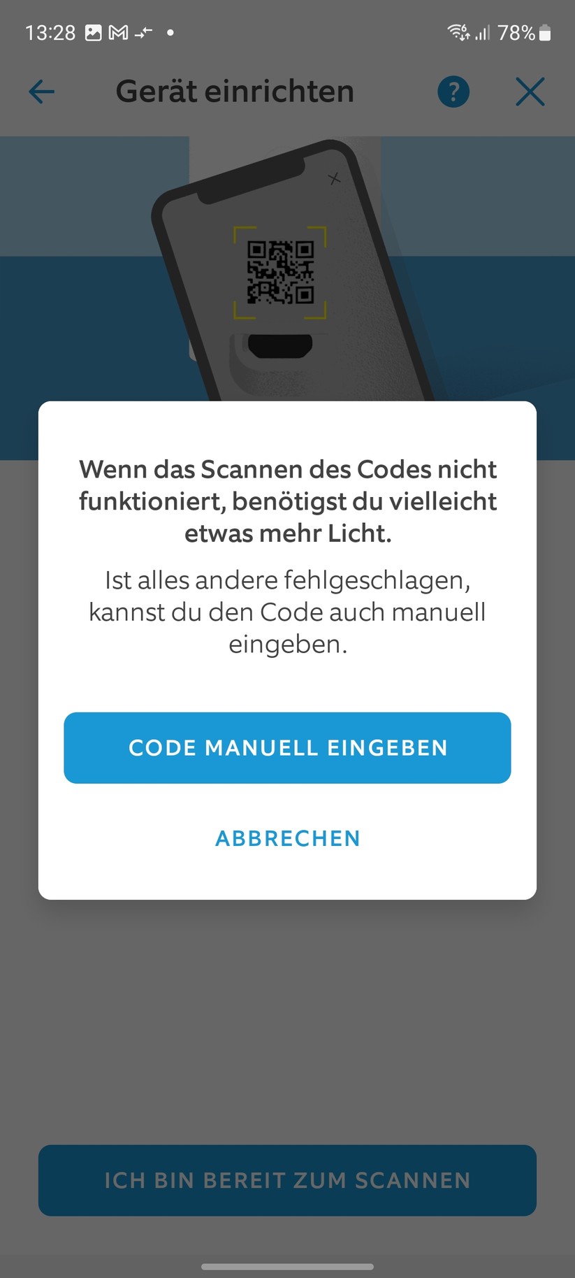 Ring Stick Up Cam Pro Akku: Die Einrichtung ist einfach und bietet viele Erläuterungen zur Kamera. Vorbildlich.