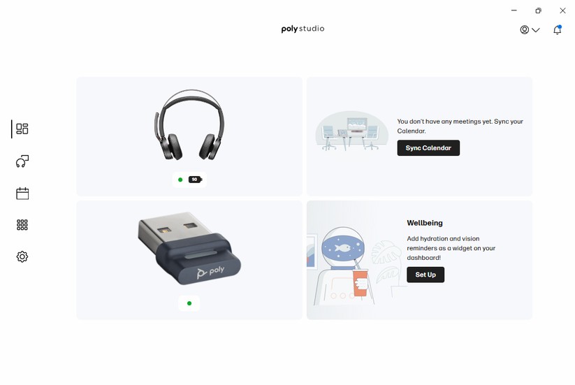 Poly Voyager Focus 2 UC - Bilder App