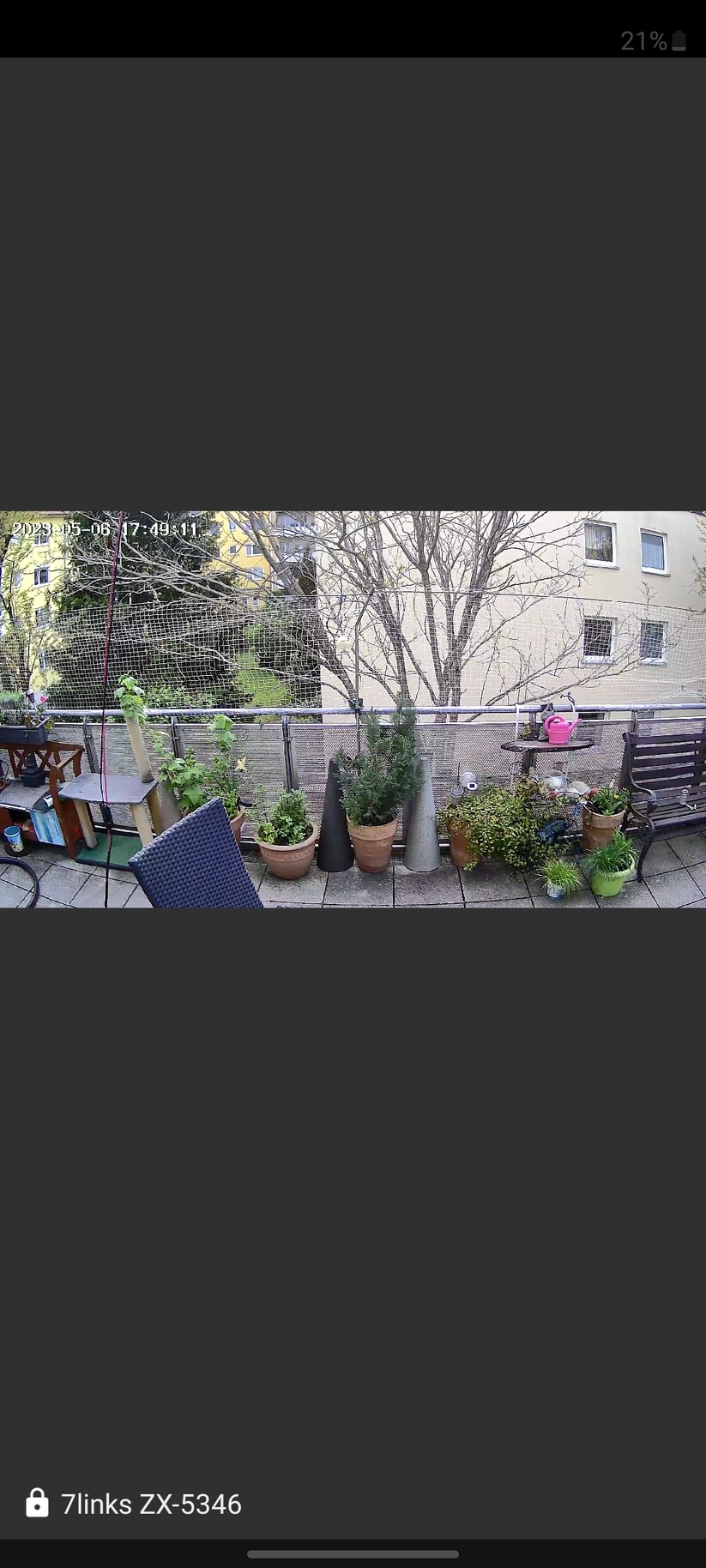 7Links IPC-740 (ZX-5346-675): Dank ONVIF-Kompatibilität können Anwender die Pearl-Überwachungskamera auch mit kompatibler Dritthersteller-Software steuern.