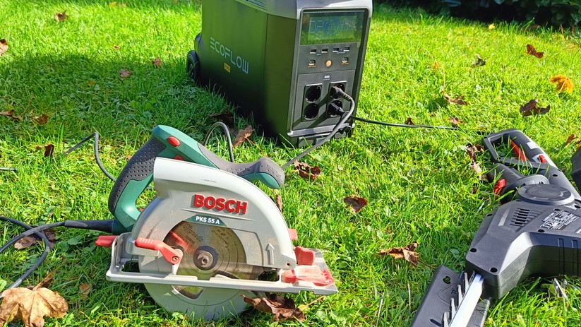Ecoflow Delta Pro: Wer Verbraucher mit einer hohen Leistungsaufnahme bei einem Stromausfall versorgen will, benötigt eine Powerstation mit großer Kapazität und hoher Leistungsabgabe.