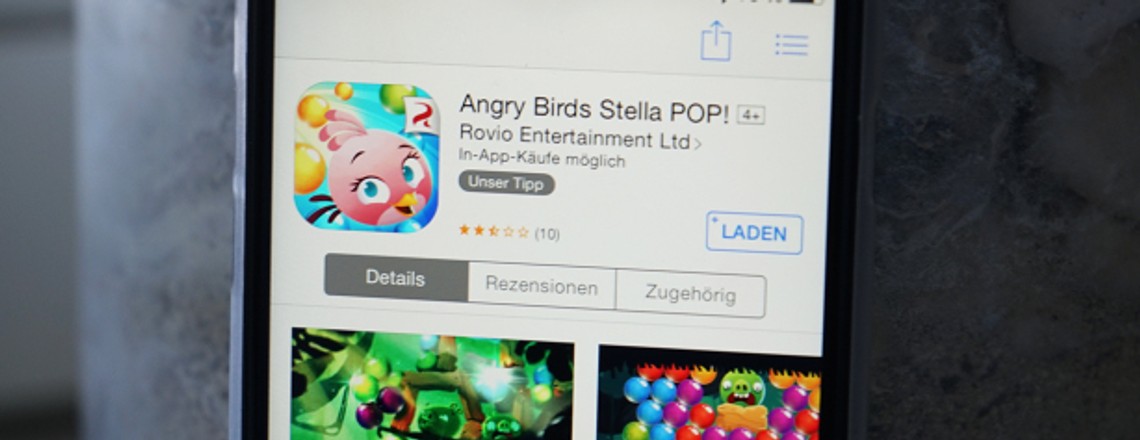 Angry Birds Stella Pop: Bubble-Game für iOS & Android