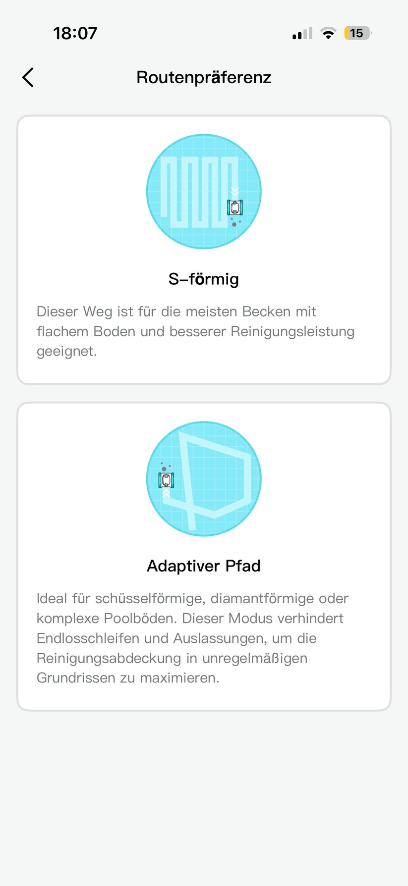 Aiper Scuba X1 - Bilder App 