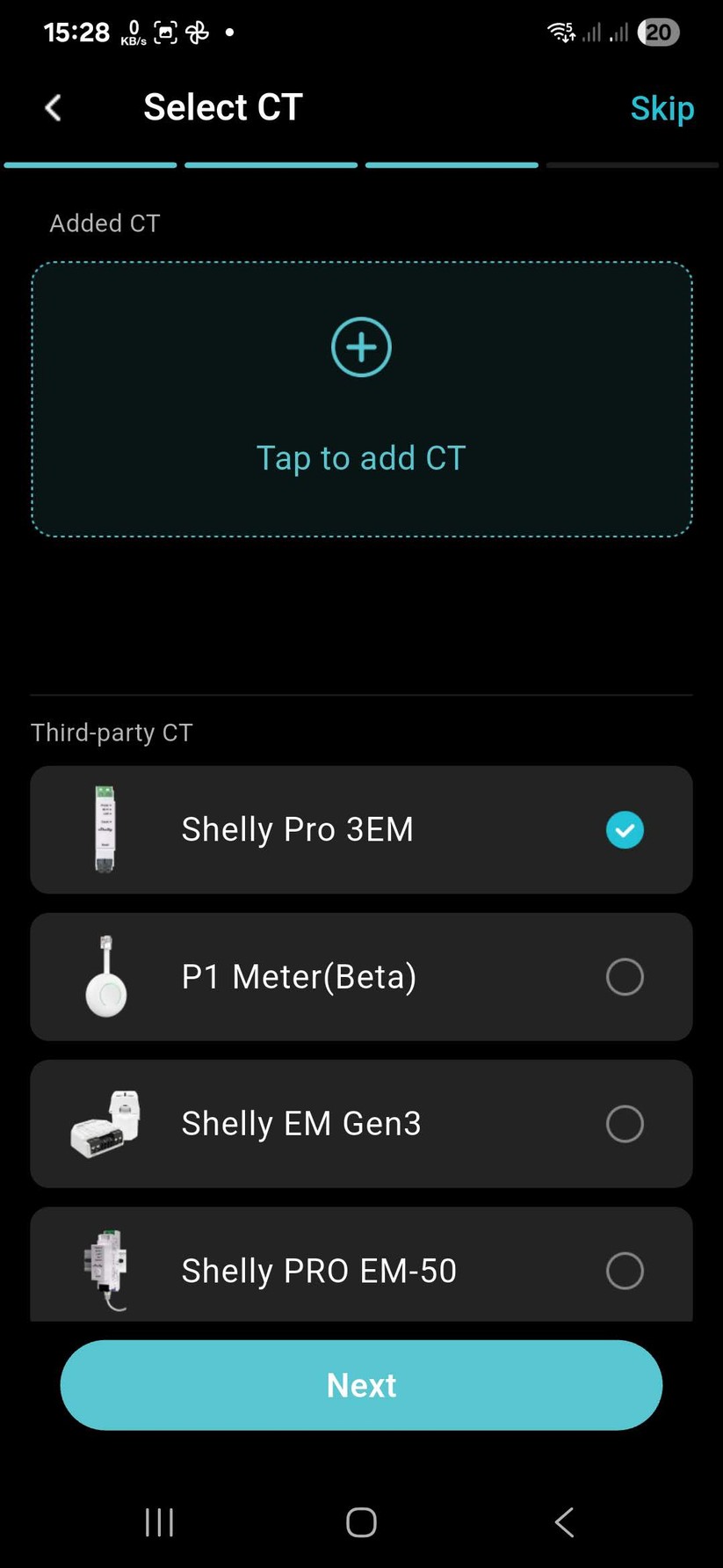 Die Marstek-App bietet Grundfunktionen für den Venus E 3.0. Aber den Einsatz von mehreren Stromspeichern deckt sie derzeit bisher nicht ab.