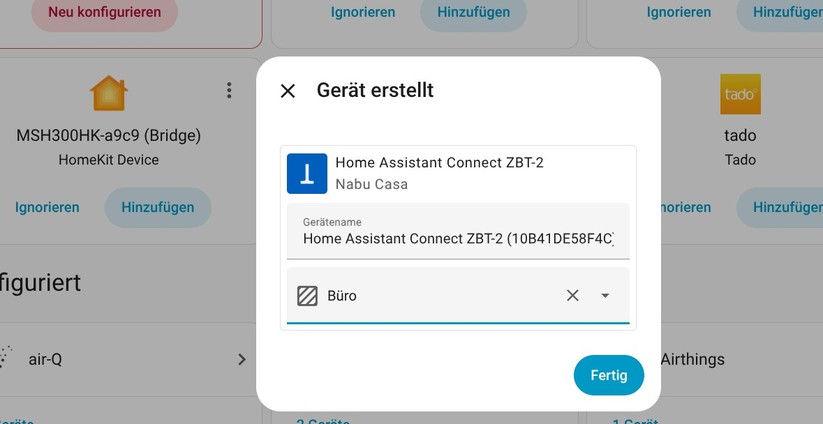  Home Assistant Connect ZBT-2 mit Zigbee oder Thread