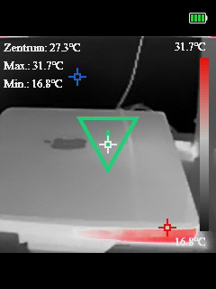 Testaufnahmen Topdon TC004 Mini