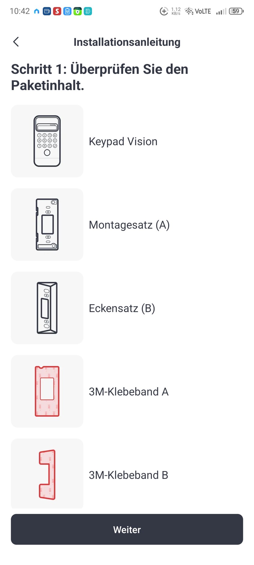 Lock Ultra, Keypad, Hub Mini: Die Einrichtung erfolgt über die Switchbot-App.