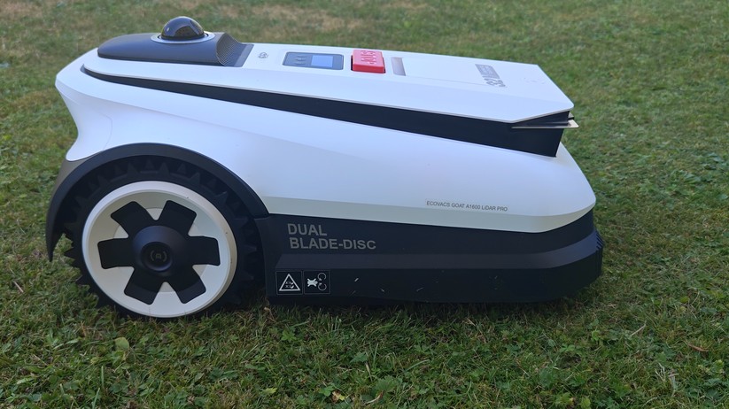 Ecovacs Goat A1600 LiDAR Pro: 33 cm Schnittbreite und integrierter Kantentrimmer
