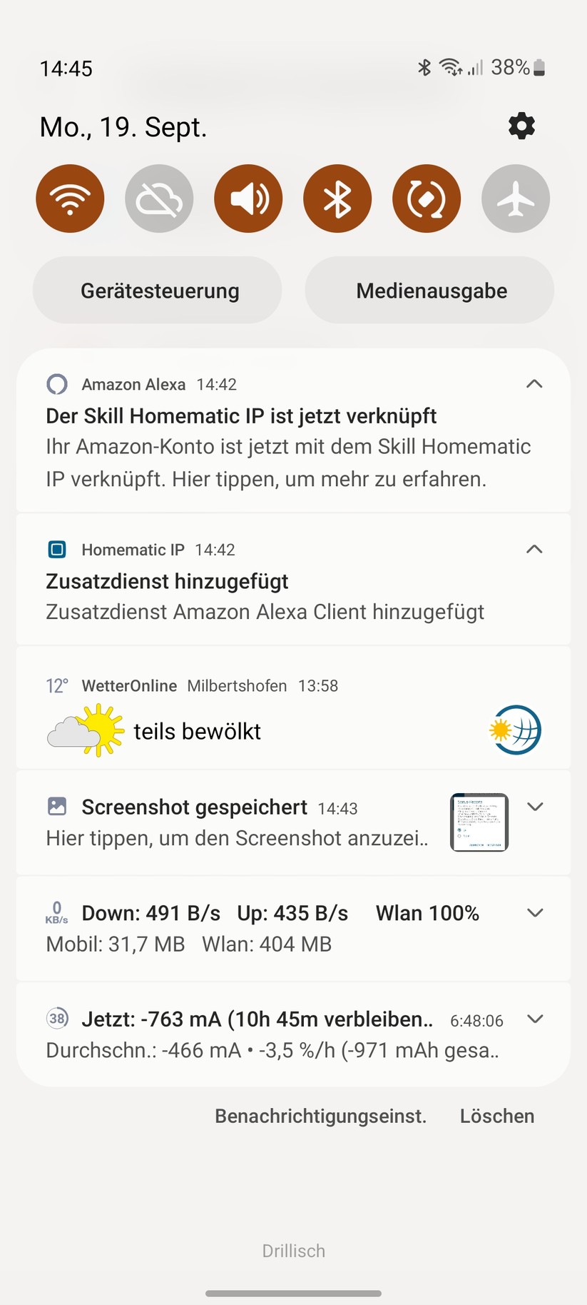  Inbetriebnahme mit App