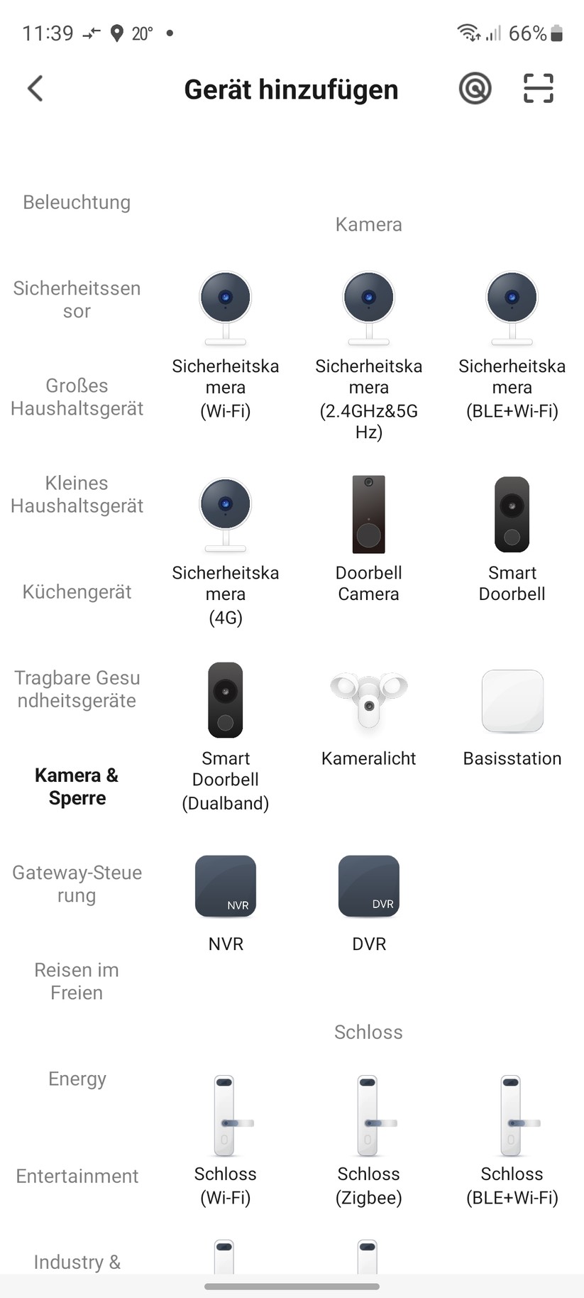 Visortech LED-Außenwandleuchte mit 2K-Überwachungskamera (ZX-5319-919): Tuya-App, Einrichtung, Konfiguration