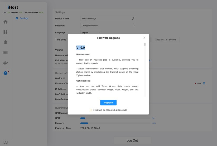 Smart-Home-Zentrale Sonoff iHost: Zigbee, Docker, Homebridge, Node-RED
