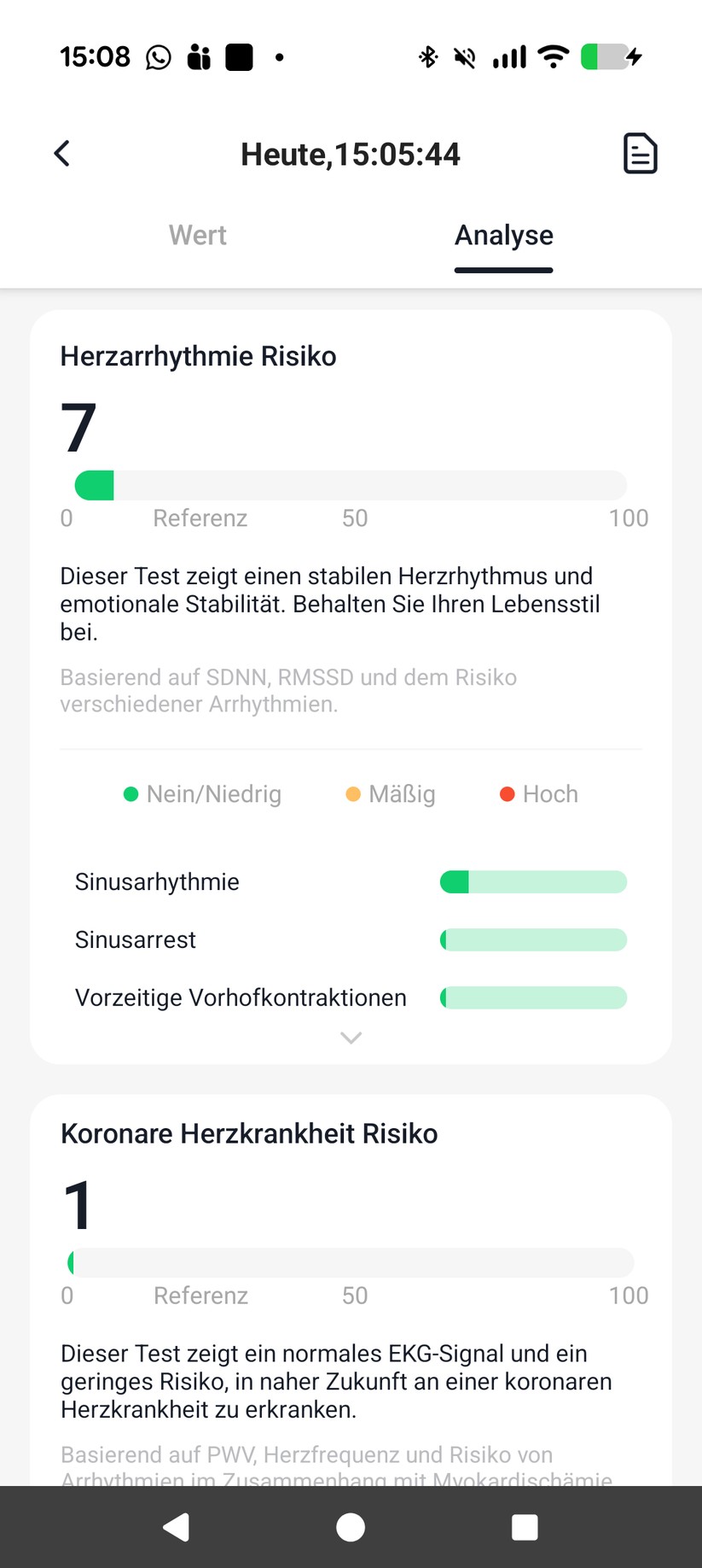  EKG in G-Band-App