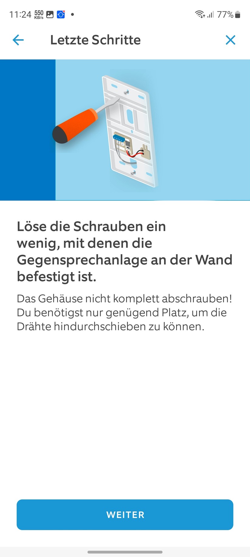 Ring Intercom: Einrichtung