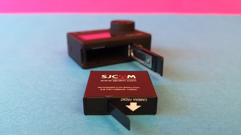 Nicht alle Actioncams verfügen über einen austauschbaren Akku.