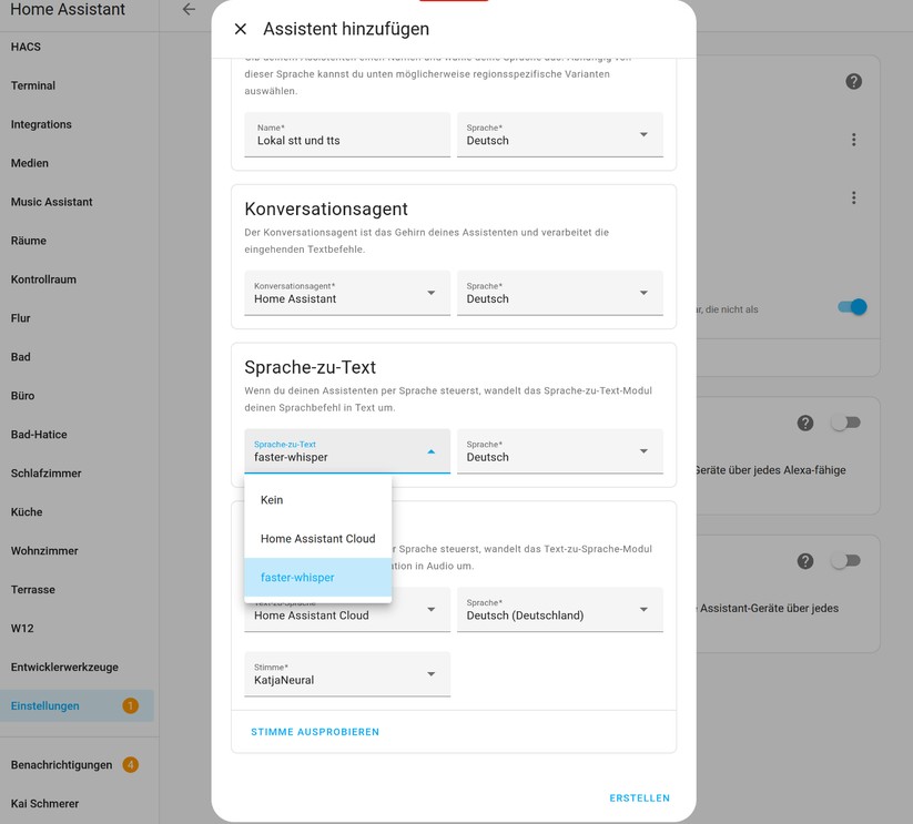 Home Assistant Voice Preview Edition: Bei lokaler Sprachsteuerung steigt die CPU-Belastung stark an