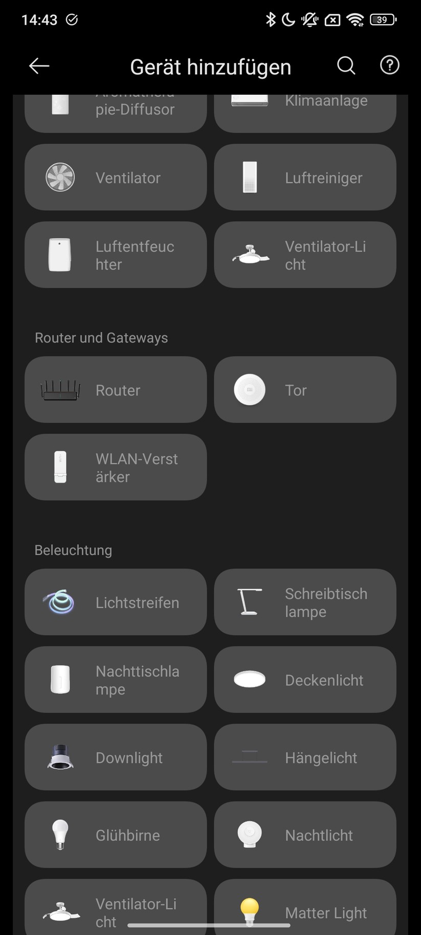 Xiaomi BE3600 Pro – App