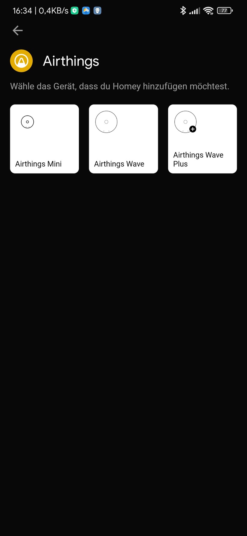 Airthings View Plus: Integration in Homey Pro