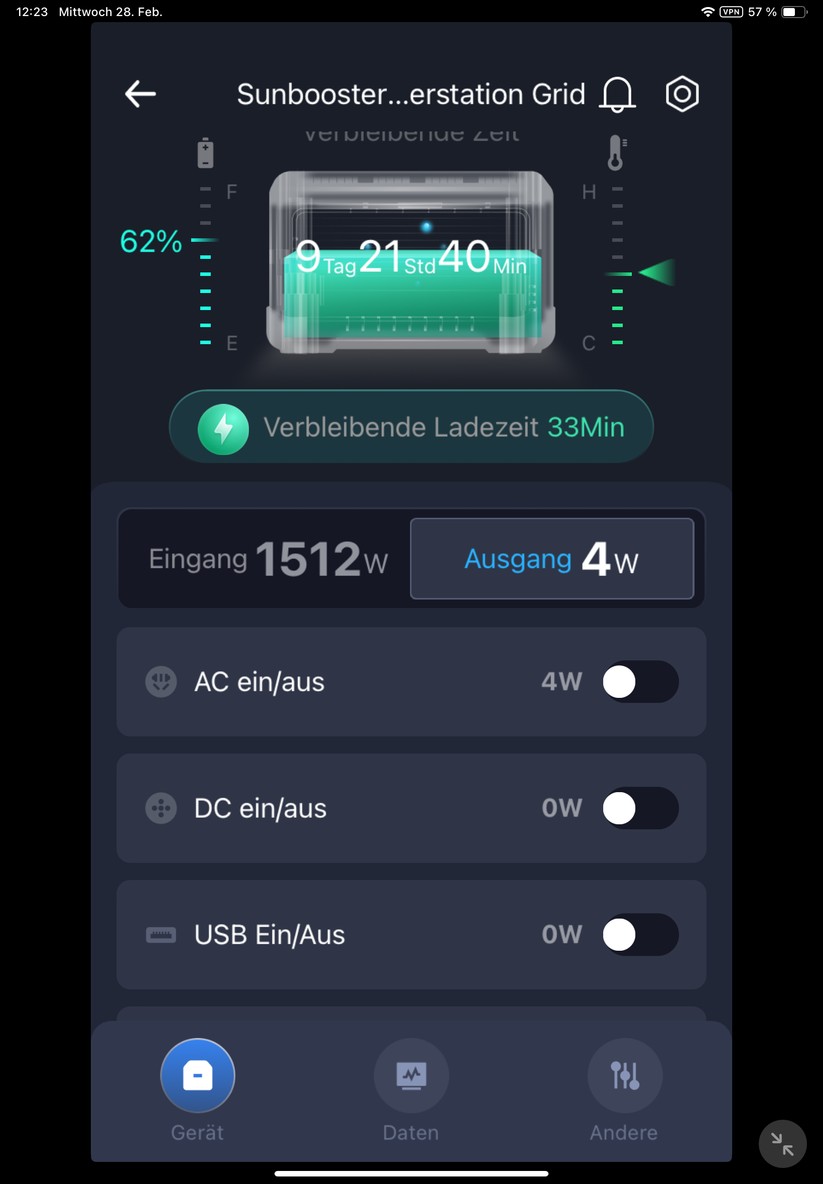  Einrichtung mit App, Konfiguration, Einspeiseleistung und Zeitpläne