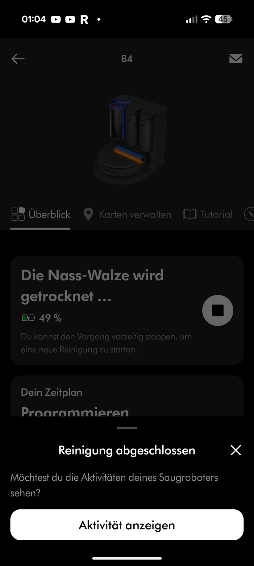 Dyson Spot + Scrub AI – App & Einrichtung
