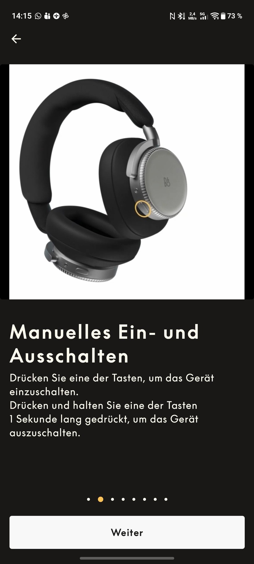 Bang & Olufsen Beoplay H100 Screenshot