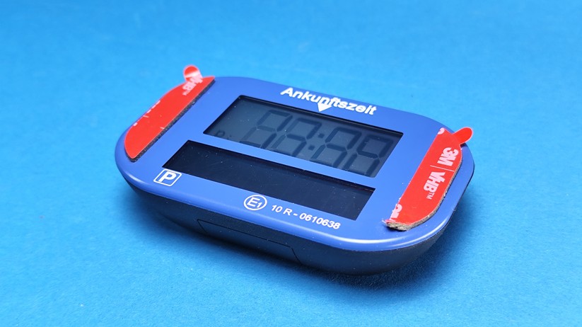 Parkscheibe mit Solar von Lescars