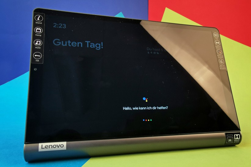 Google Home auch im Ambiant Mode (im Querformat) verfügbar