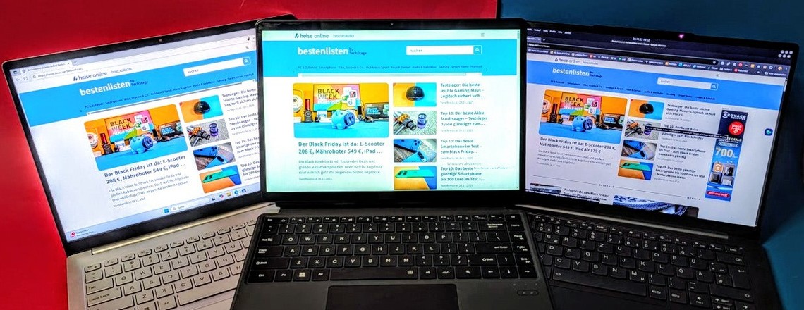 Top 7: Der beste günstige Laptop im Test – schon ab 287 € gut für Office & Co.