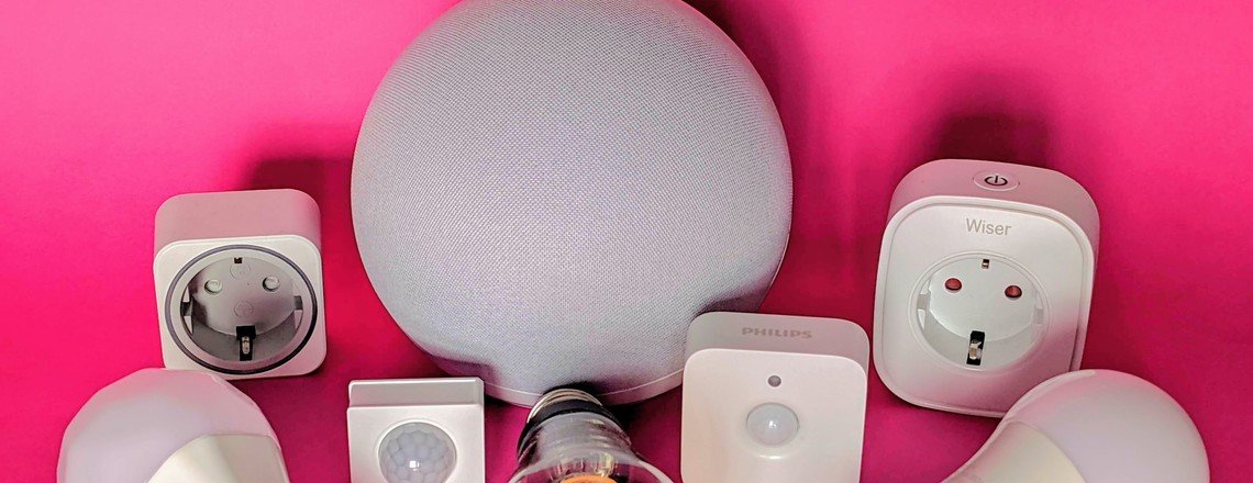 Smart Home Alexa Echo Lampe Bewegungsmelder Steckdose