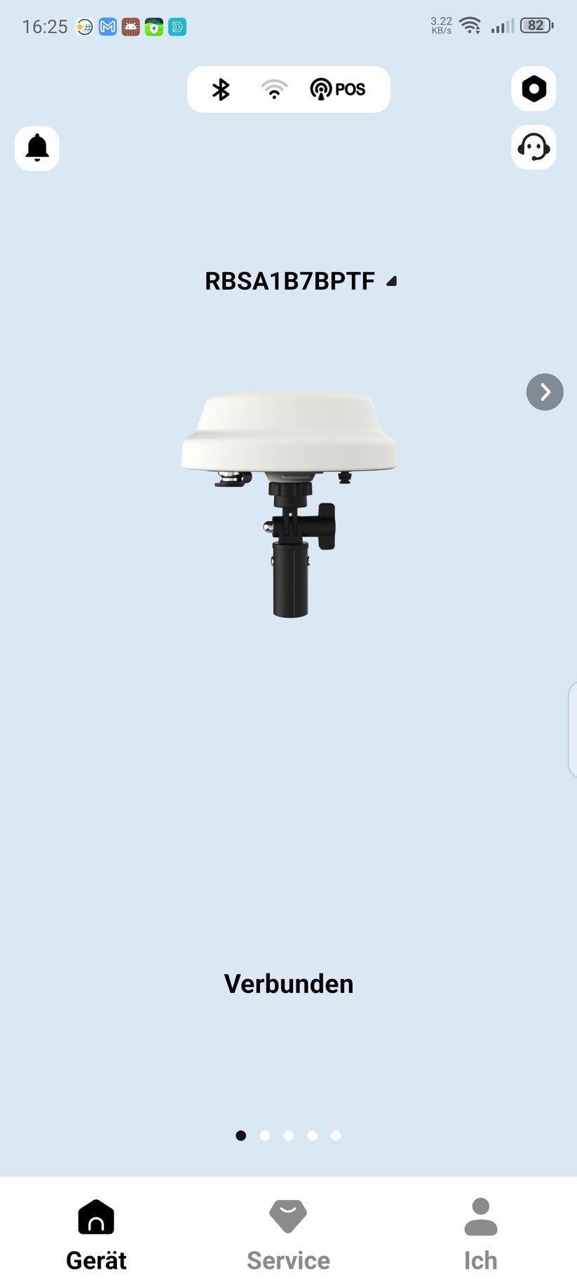  Einrichtung mit App