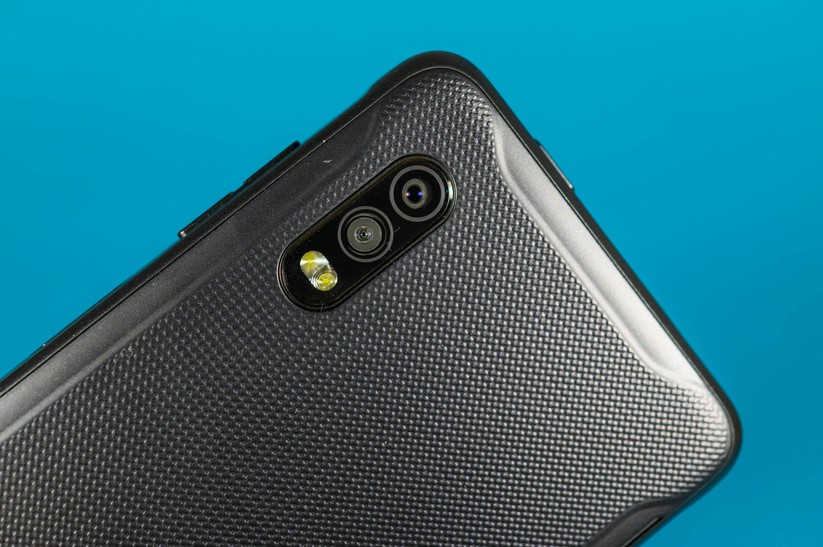 Die Kamera des Samsung Galaxy Xcover Pro ist mäßig