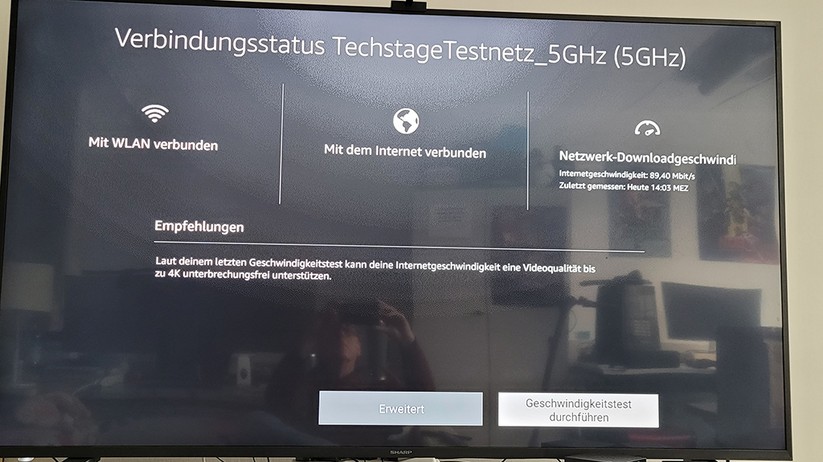 Fire TV Cube 2022: Einstellungen