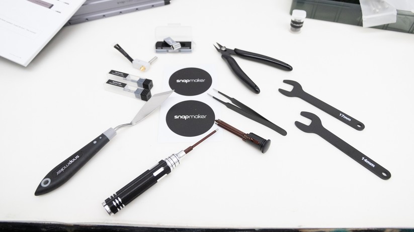Snapmaker A350T: Aufbau
