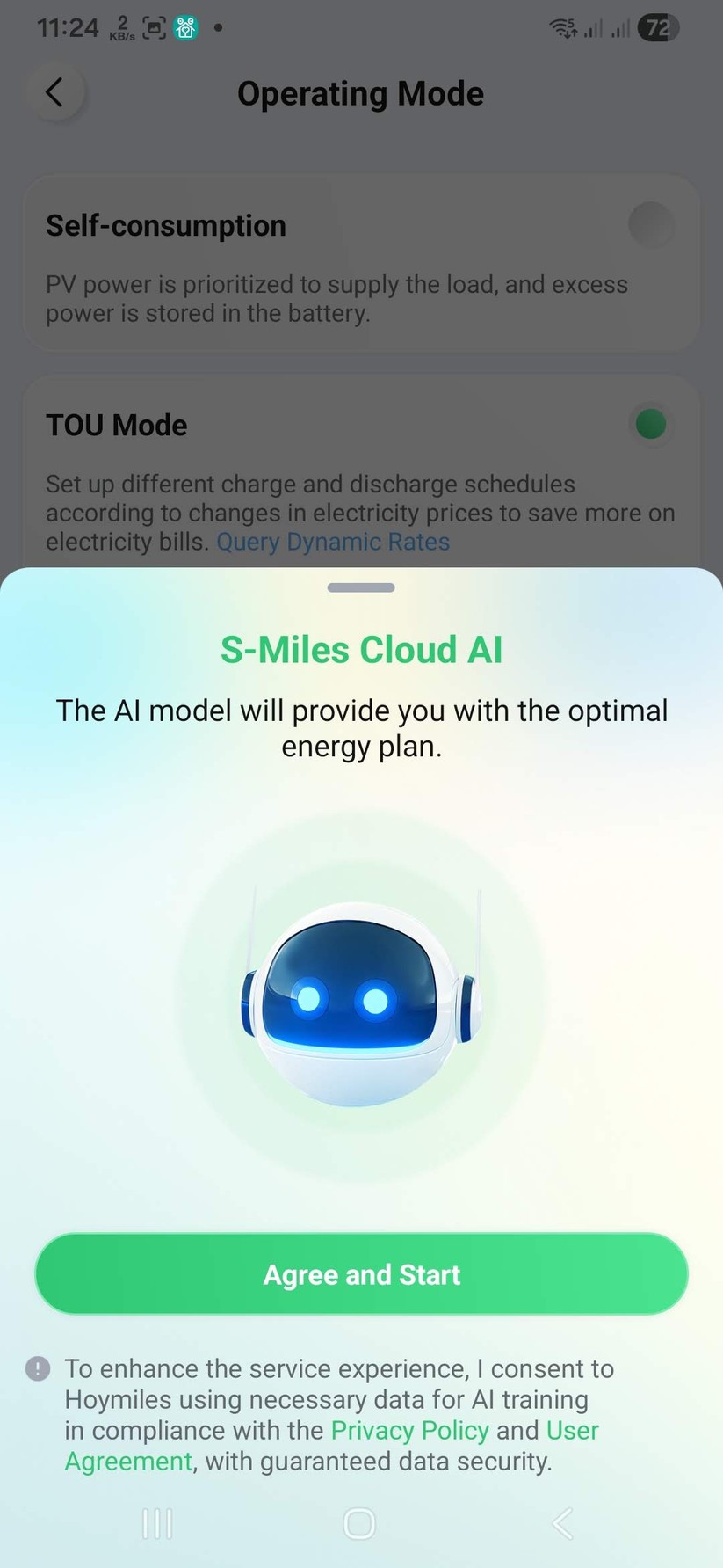 Die Inbetriebnahme und Konfiguration der Hoymiles Hi Battery erfolgt mit der App S-Miles Home.