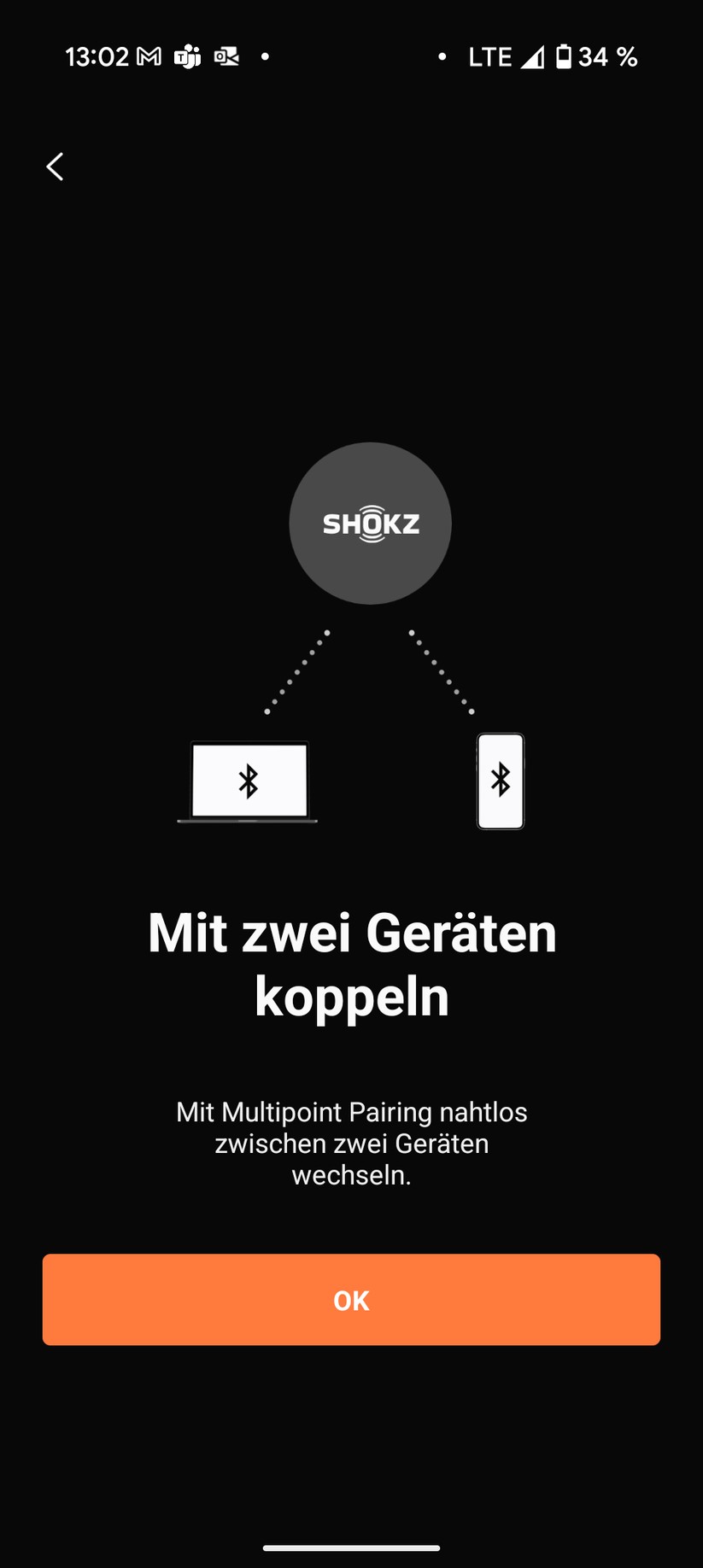 Shokz Opendot One Screenshot