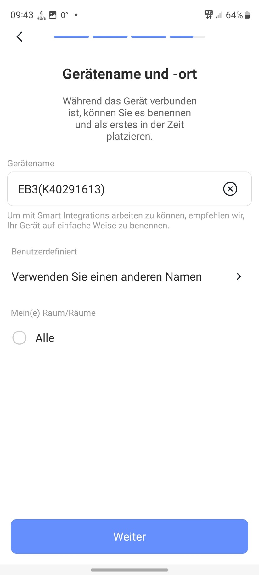 Ezviz EB3: Inbetriebnahme