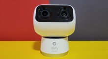 Eufy Solocam S350: PTZ-Überwachungskamera für innen mit 4K, Dual-Objektiv und 3x-Zoom