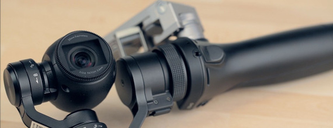 DJI Osmo im Hands-On: Action-Cam mit Drohnen-Gimbal