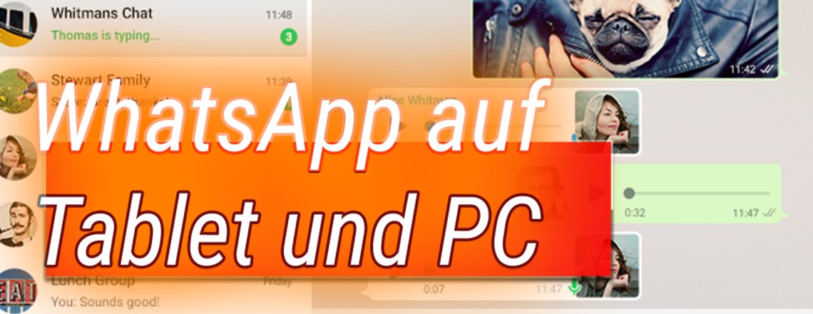 Tipps & Tricks: WhatsApp auf Tablet und PC nutzen