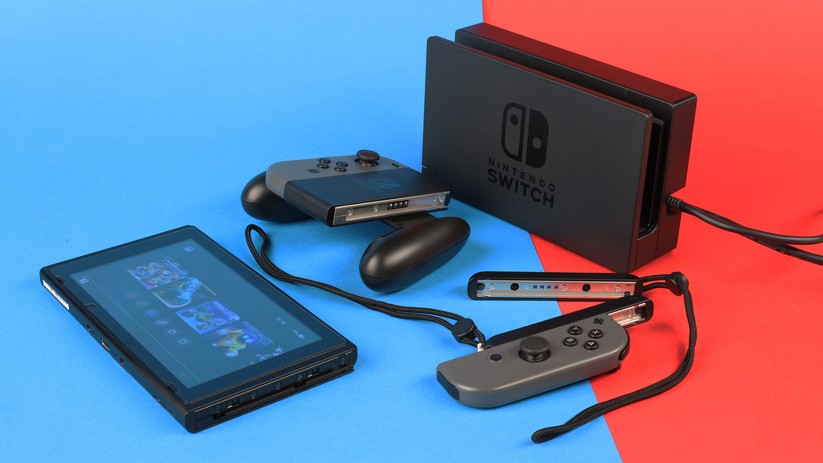 So sieht das Basis-Paket der Switch aus.