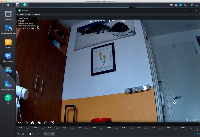 Synology Surveillance Station auf DS223